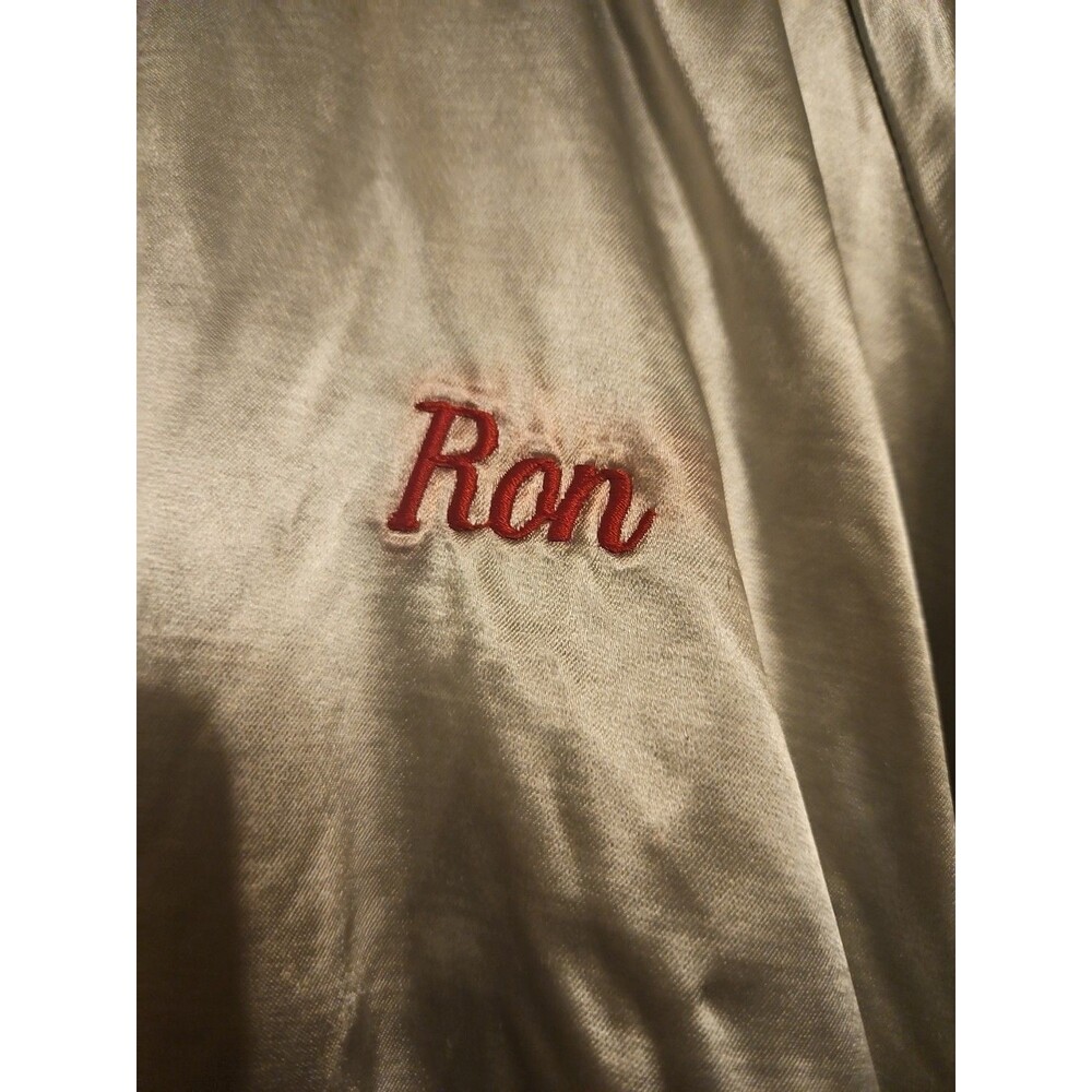 Vintage Ohio State Buckeyes  Zip Up Varsity Style Embroidered Jacket Mens Small - Picture 5 of 8